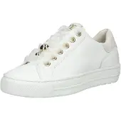 Paul green Sneakers laag grijs / wit