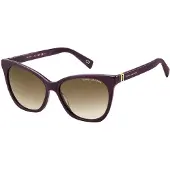 Marc Jacobs Cat Eye Womens Plum Bruin Kleurverloop Marc 336/S
