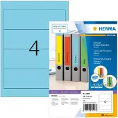 Herma Ordneretiketten, A4, 192 x 61 mm, blauw, permanent hechtend
