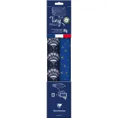 Clairefontaine Tiny Rolls Set blau/gold