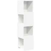 vidaXL Hoekkast 25,5x25x102cm Bewerkt hout
