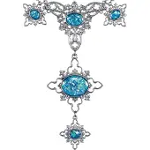 Noble Collection Harry Potter Cursed Opal Necklace