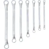 Ks Tools 517.1555 517.1555 Dubbele ringsleutel Sleutelbreedte (metrisch) 6 - 19 mm