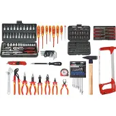 Ks Tools Gereedschapspilotenkoffer (gevuld) 195-delig Electricien