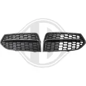 Diederichs 1235243 Ventilatiegrille, bumper