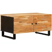 vidaXL Salontafel Bruin 80 x 50 x 40 cm Massief Mango Hout