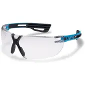 Uvex x-fit pro 9199245 Veiligheidsbril Incl. UV-bescherming Blauw, Antraciet