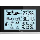 Technoline Weerstation WS 6762 Radiogestuurd Met thermometer en hygrometer 158 x 113 x 40mm