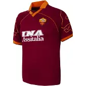 Copa AS Roma Retro Thuisshirt 1999-2000