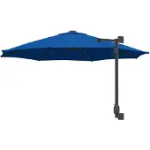 vidaXL Tuinparasol 248 x 248 x 148 cm Polyester en Staal Azuurblauw