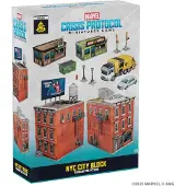 Atomic Mass Games Marvel Speelset: NYC Stadsblok Terreincollectie