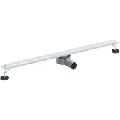 vidaXL 360° Doucheafvoer Met Slim Model zilver 90 cm