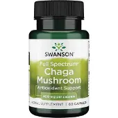 Swanson Health - Volledig Spectrum Chaga Paddenstoel, 400 mg - 60 Capsules