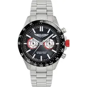Aston Martin Analoog horloge 'SPT' zwart / zilver