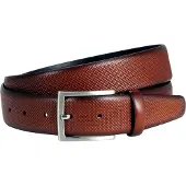Lindenmann leren heren riem - cognac