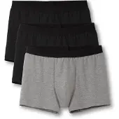 Calida Boxershorts grijs gemêleerd / zwart