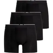 BOSS Boxershorts bruin / zwart / offwhite