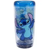 Stor , 625ml Double Wall Stitch Dropsafe Tumbler Ohana Collection, Blauw