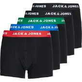 Jack & Jones Junior Onderbroek 'JACHUEY' marine / groen / rood / zwart / wit
