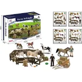 Braet Fun Toys - Farm Animals - Boerderij Speelset met paarden en accessoires