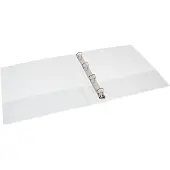 Quantore Presentatieringband A4 Maxi 4-rings D-mech 40mm wit - 2 stuks