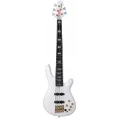 Yamaha BBNE2 Nathan East 5-snarige elektrische basgitaar wit