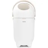 Dutsi - Design Luieremmer – 100% Geurvrij & Universeel – Ruimte voor 20 luiers - Incl. 40 Zakjes - Beige