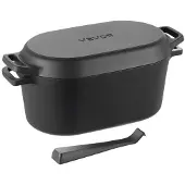 Vevor geëmailleerde gietijzeren braadpan