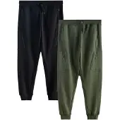 Next Broek donkergroen / zwart
