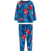 Next Nachtkledij royal blue/koningsblauw / rood / zwart / wit