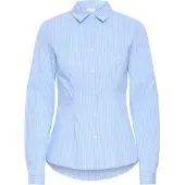 Ichi Blouse 'IHDIMA' blauw / grijs / lichtgrijs