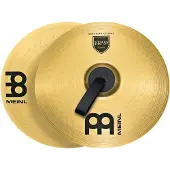 Meinl Marching 14" Brass Student Cymbal Pair includes BR3 Straps