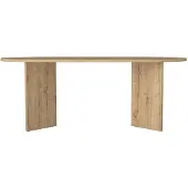 Vente-unique Eettafel 8 personen - Licht naturel - TOPANIA