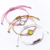 Molang - Anime Armband Set - & Piu Piu Freundschaftsarmband - meerkleurig - Maat Standard