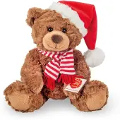 Teddy HERMANN® Christmas Teddy Bear Teddy 30 Cm Rood