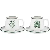 Florina Jungle Porseleinen Kop & Schotel 240ml