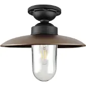Ks Verlichting Solingen Plafondlamp Matzwart Brons