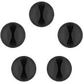 Mtp Products Kabelhouder | | 1 sleuf (5 stuks, Ø 7.8 mm, Zwart)