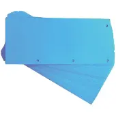 Oxford Duo Scheidingsstroken A4 Blauw Karton Rechthoekig 160 g/m² 400013889 60 Stuks