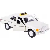 Welly Mercedes-Benz W123 Taxi Model Auto Metaal 1:34-39 Beige