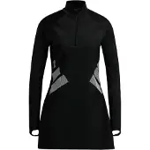 Adidas Sporttankini 'BIG BARS LONG SLEEVE SWIM' zilvergrijs / zwart