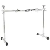 Gibraltar hardware Gibraltar Basic Rack System w/Curved Front Bar Chrome Clamps