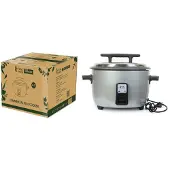 ROYAL SWISS Rijstkoker 4.2L – Grote Capaciteit – Warmhoudfunctie – Geschikt voor Horeca & Groot Gezin