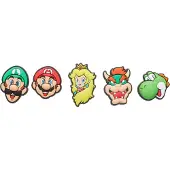 Crocs Hanger - Super Mario - 5-pack - - OneSize - Toebehoren