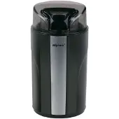 Alpina Elektrische Koffiemolen 200W - Coffee Grinder voor 70g Koffiebonen - Bonenmaler met RVS Messen - Maler met Veiligheidsslot - Zwart
