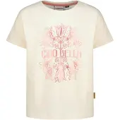 Vingino Meisjes Tops & T-shirts Harlyn - Creme - Maat 128