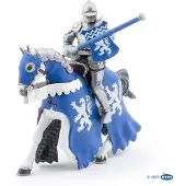 Papo Pferd von L Ritter m. Speer - H: 14,5 cm - - One Size - Spielzeugfiguren