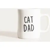 Homla BEHE mok 'Cat Dad' 0,55L - Steengoed, Vaatwasser & Magnetronbestendig