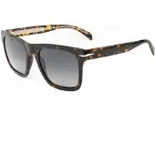David Beckham Zonnebril DB 7000/S FLAT 56/22/150 Havana Acetaat MAN DB 7000/S FLAT