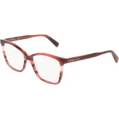 Longchamp LO2741 Striped red 55/15/140 WOMAN Brilmonturen